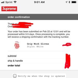 Supreme grip work gloves